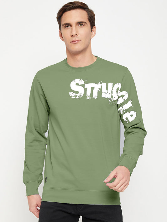 Struggle Apple Green Sweatshirt