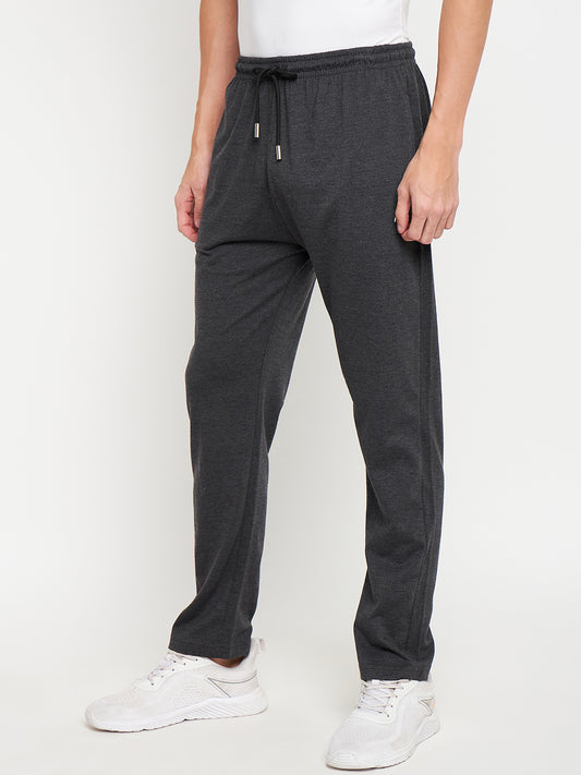 Dark Grey Comfy Track Pants