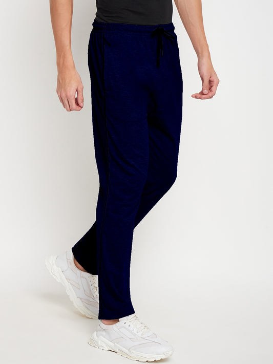 Navy Relaxed Track Pants