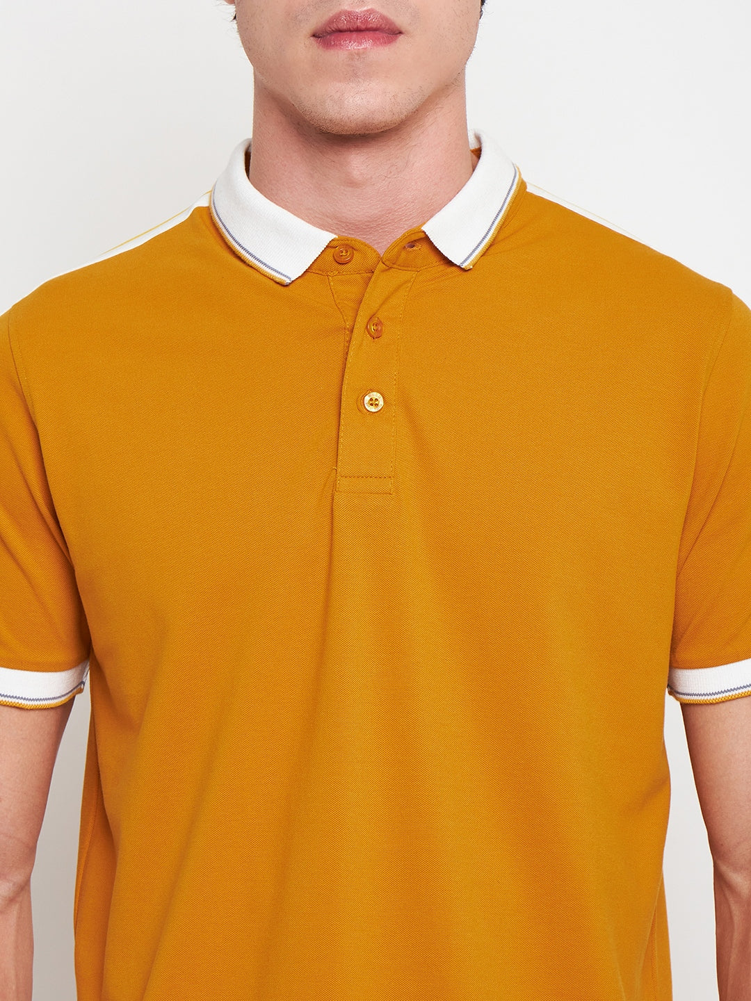 Statement Polo Mustard Tee