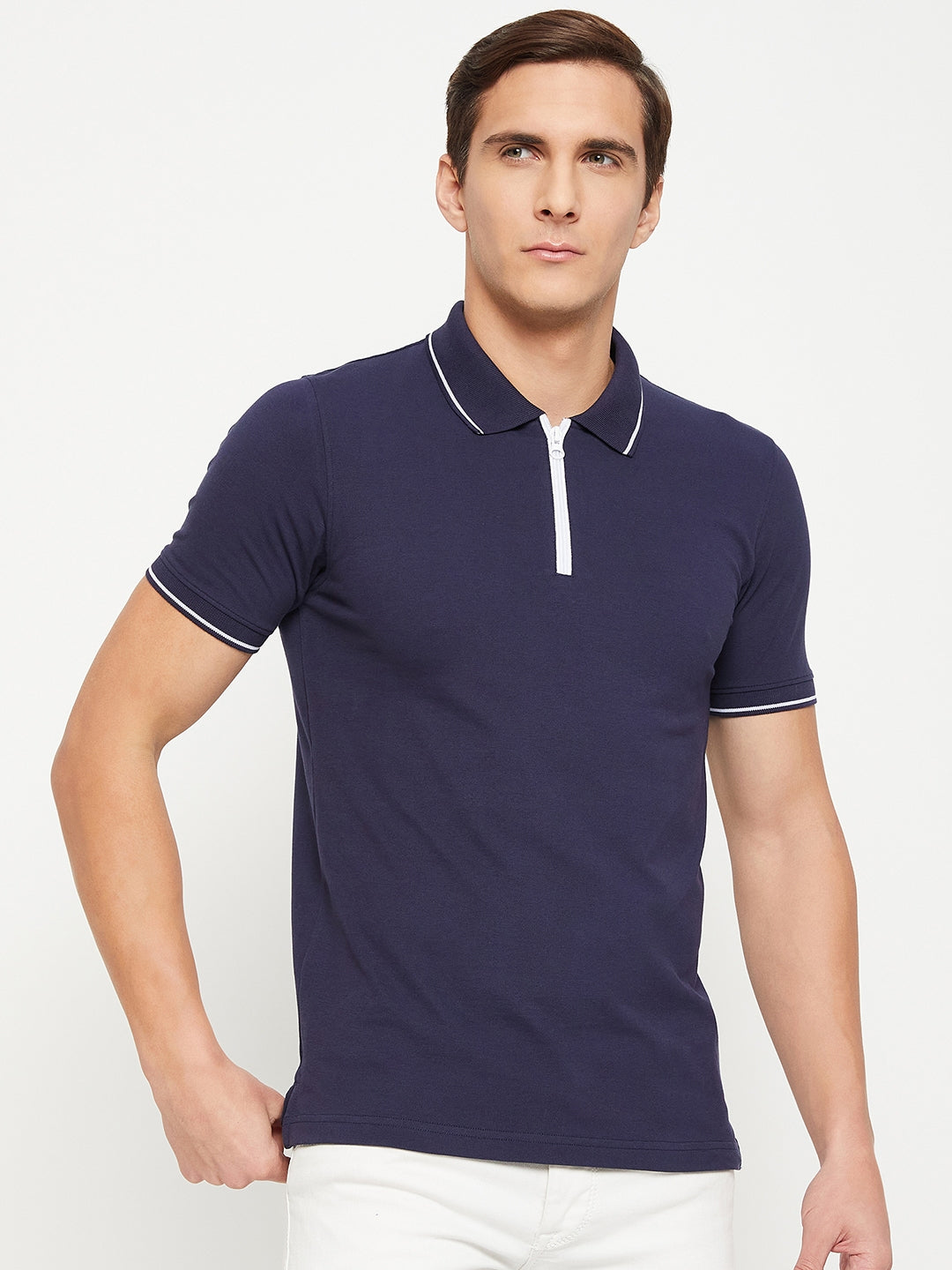 Statement Polo Navy Tee