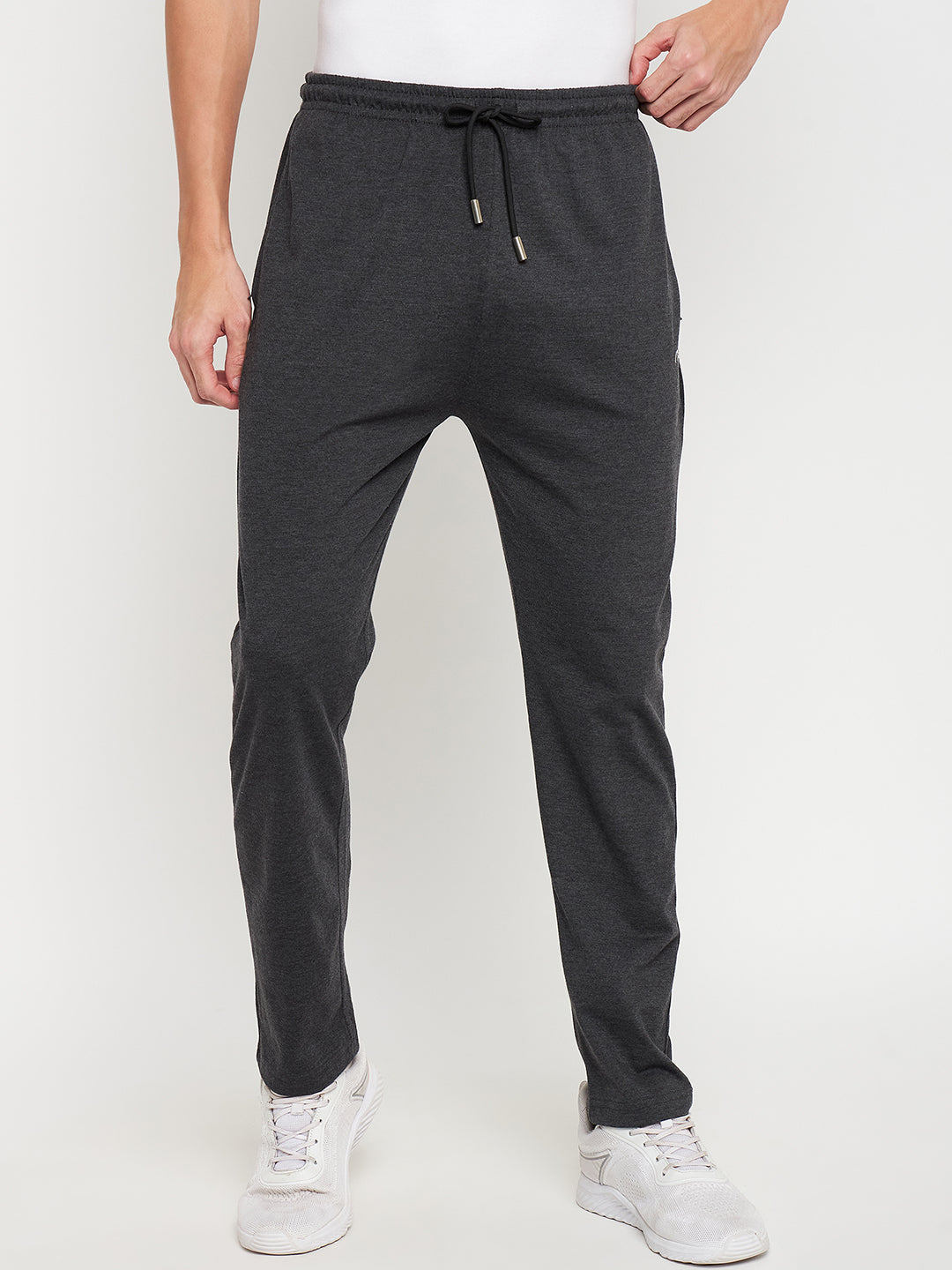 Dark Grey Comfy Track Pants
