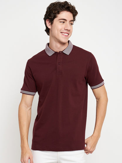 Statement Polo Wine Tee