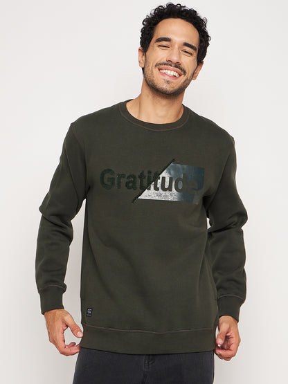 Gratitude Black Sweatshirt