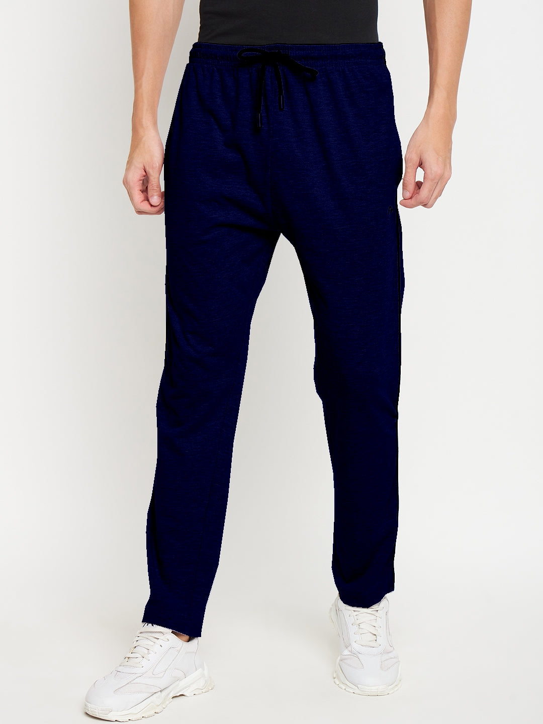 Navy Relaxed Track Pants