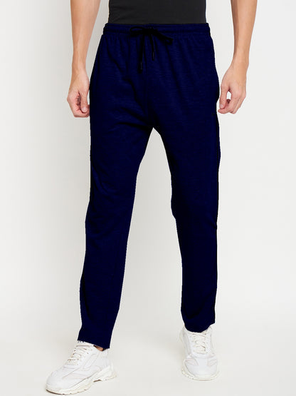 Navy Relaxed Track Pants