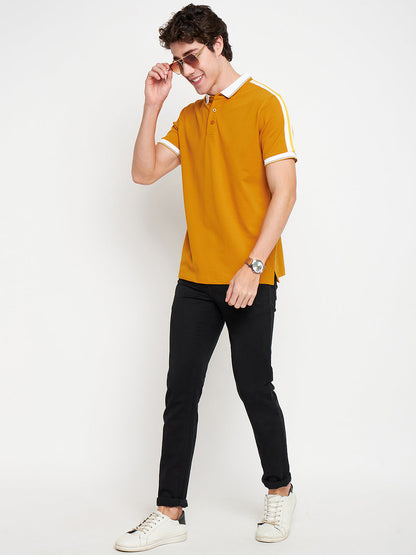 Statement Polo Mustard Tee