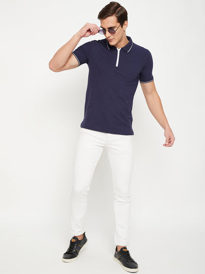 Statement Polo Navy Tee