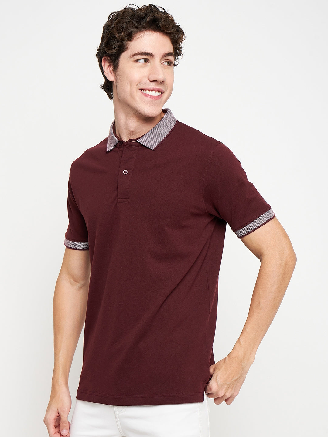 Statement Polo Wine Tee