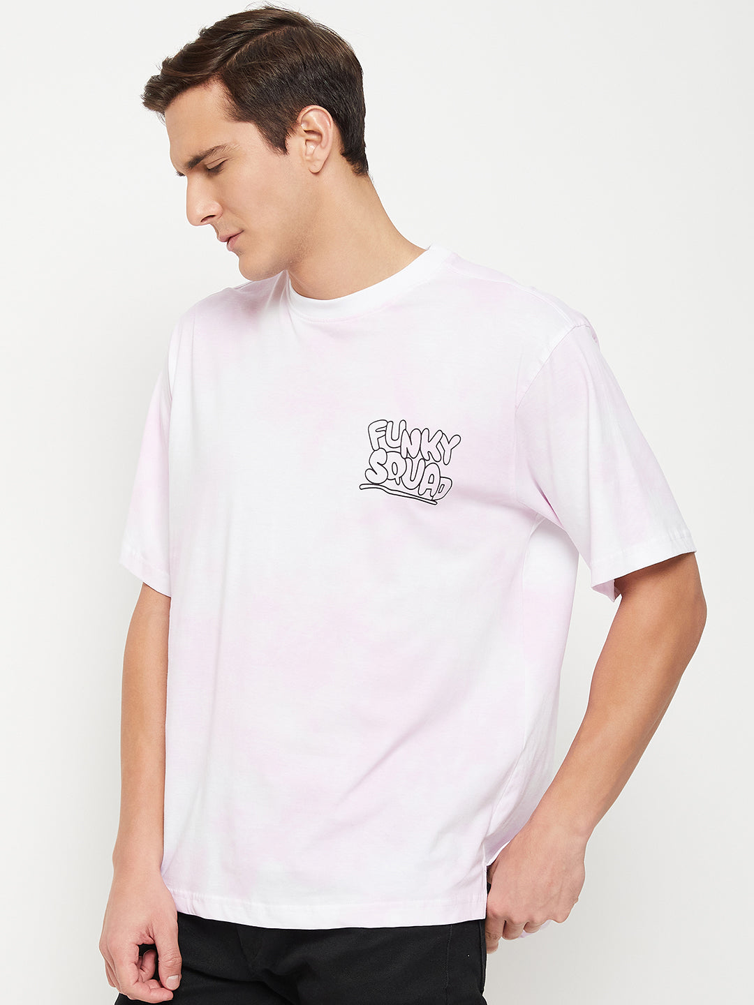 White Funky Squad Oversize T-Shirt