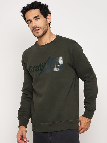 Gratitude Black Sweatshirt