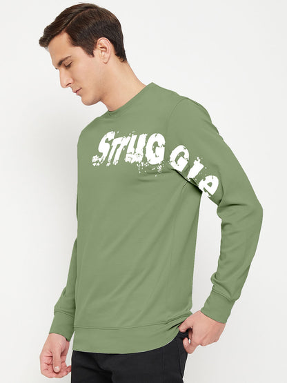Struggle Apple Green Sweatshirt