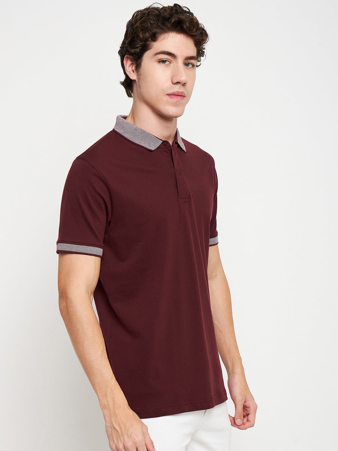 Statement Polo Wine Tee
