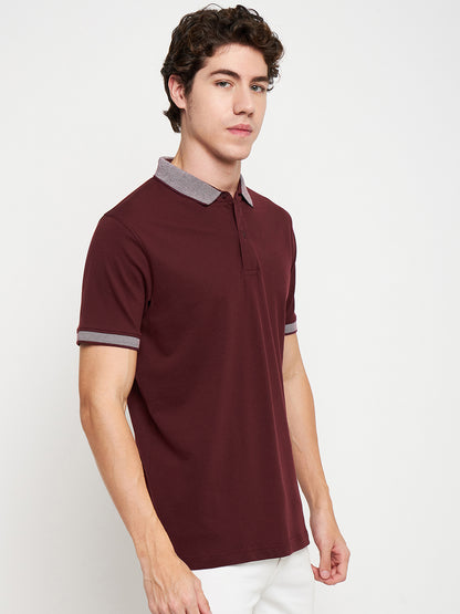 Statement Polo Wine Tee