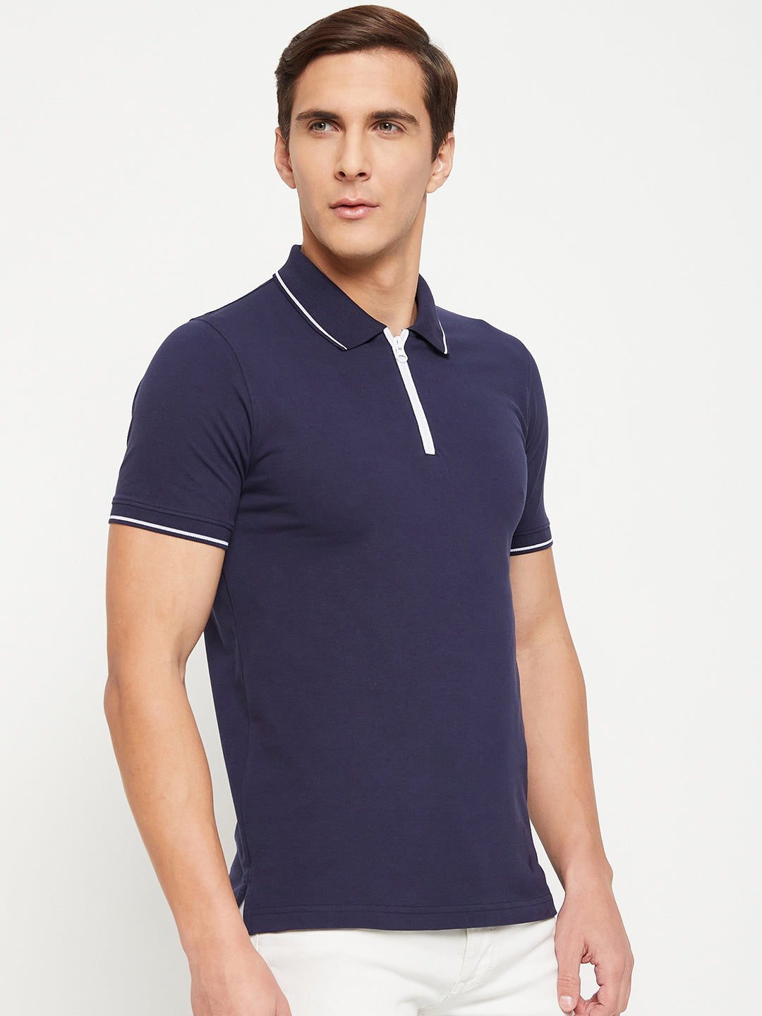 Statement Polo Navy Tee