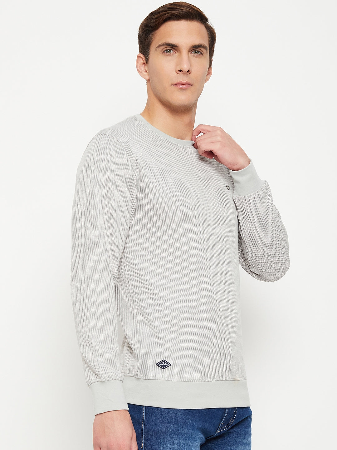 R/N Steel Grey Sweater