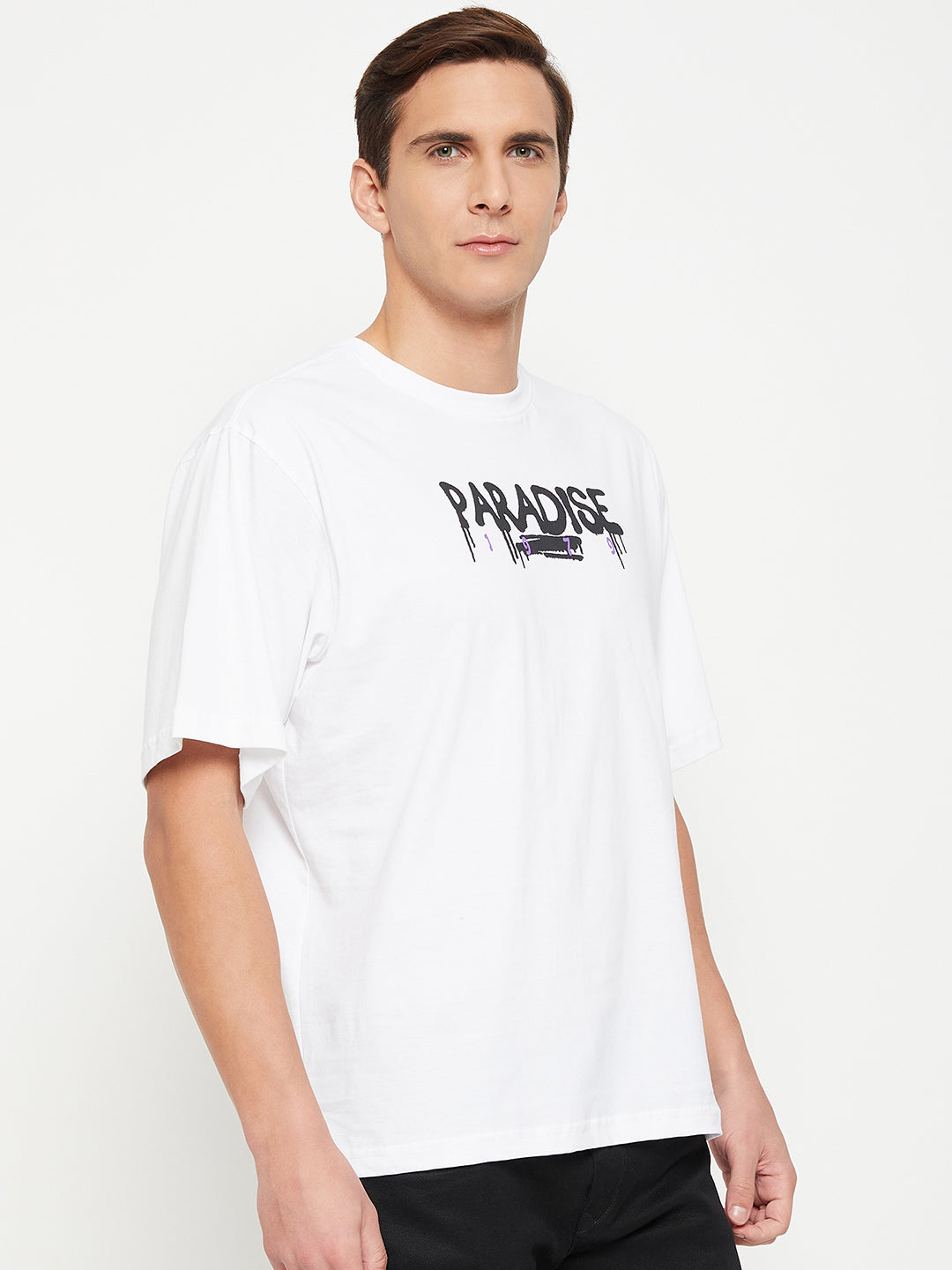 White Paradise Oversize T-Shirt