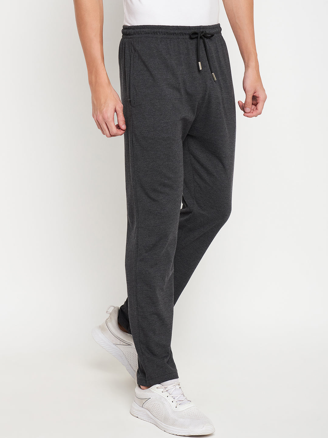 Dark Grey Comfy Track Pants
