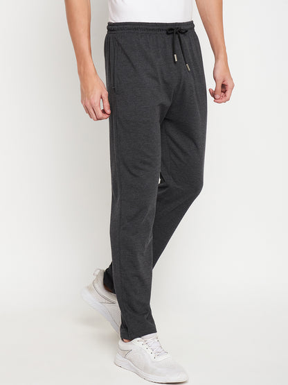 Dark Grey Comfy Track Pants