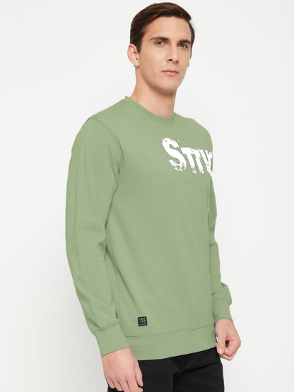 Struggle Apple Green Sweatshirt