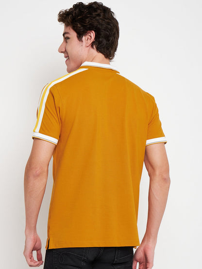 Statement Polo Mustard Tee