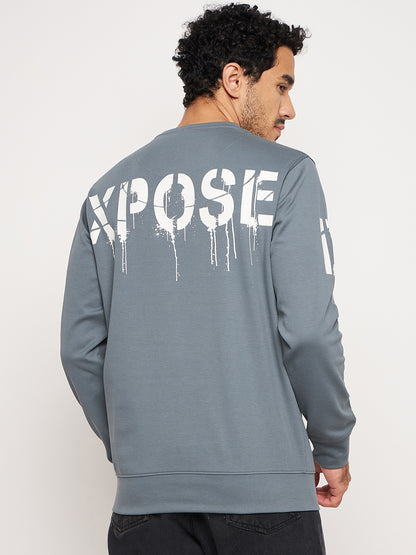 Exposed Neon Grey Sweatshirt