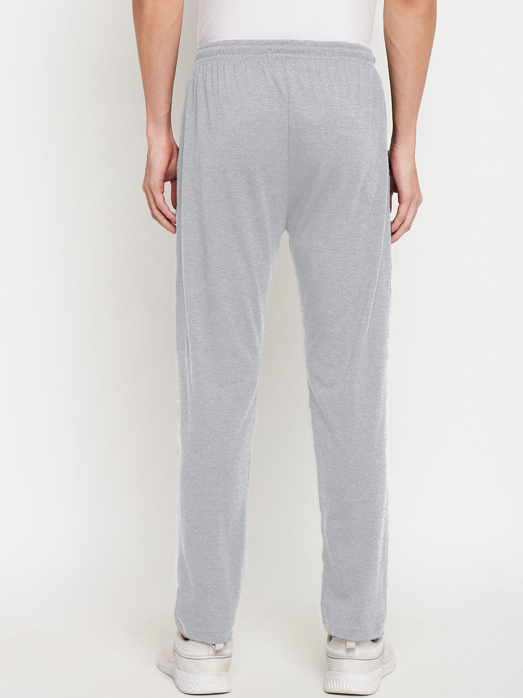 Grey Melange Comfy Track Pants