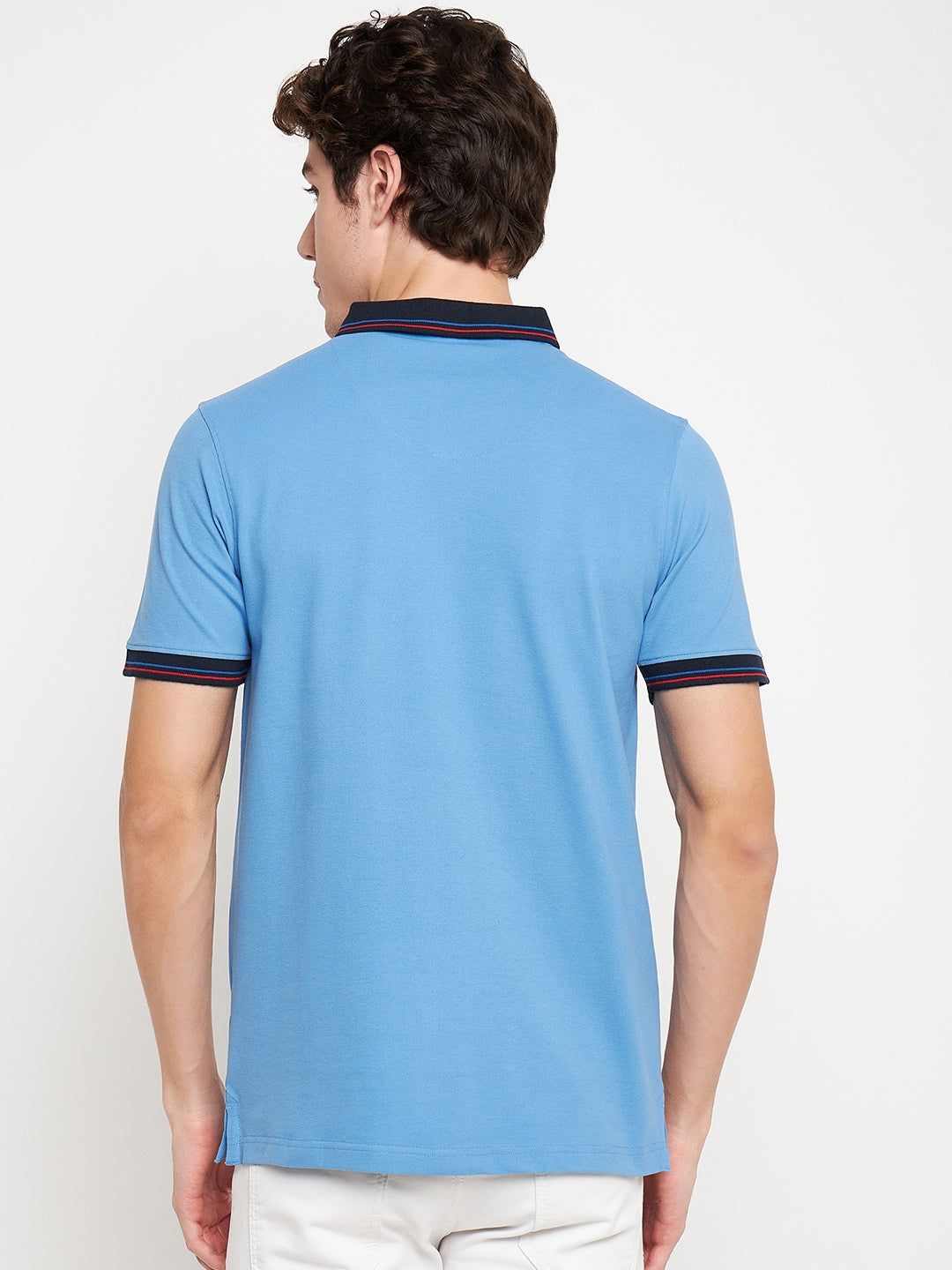 Statement Polo Turquoise Tee