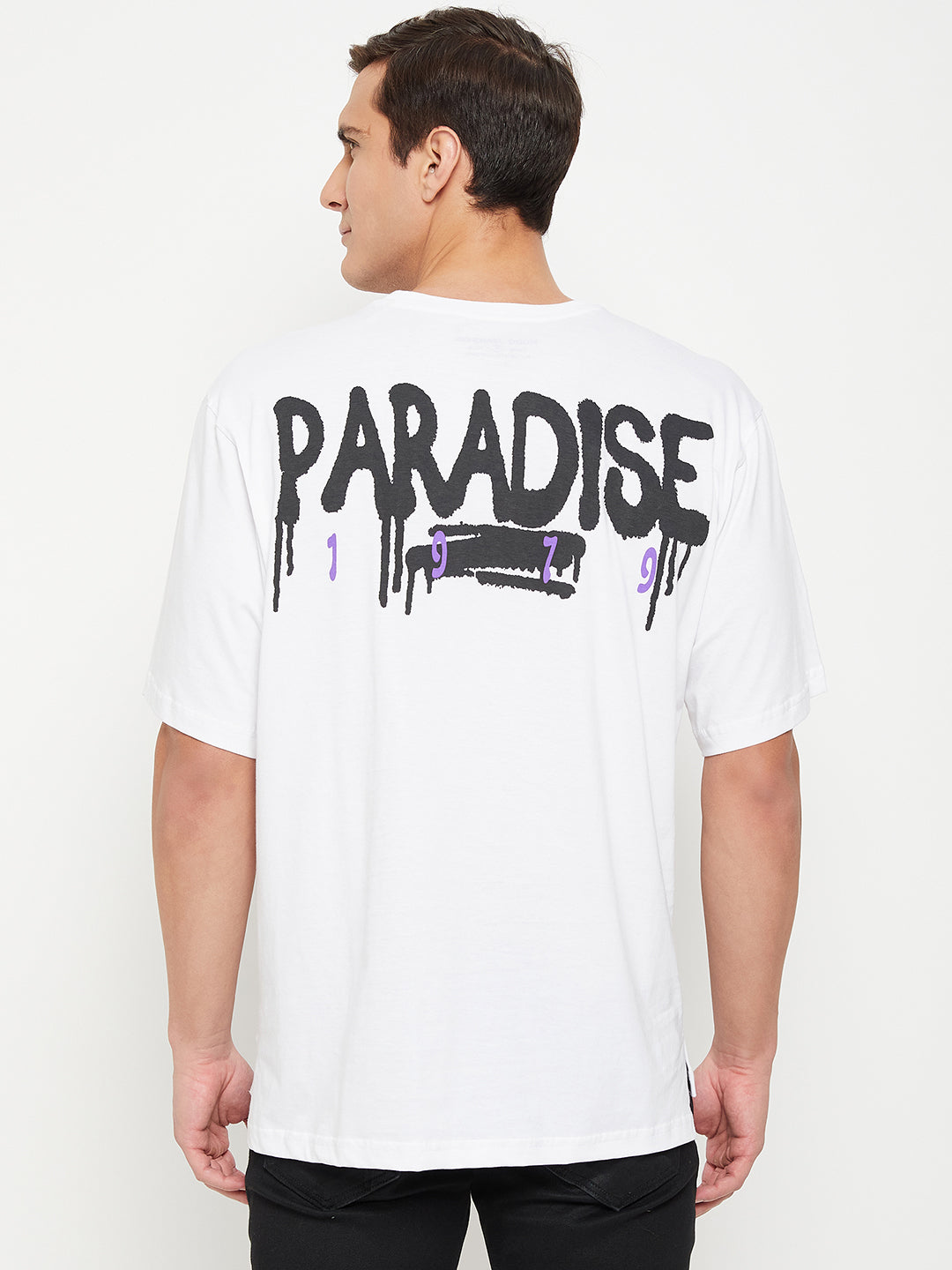 White Paradise Oversize T-Shirt