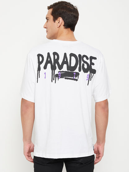 White Paradise Oversize T-Shirt