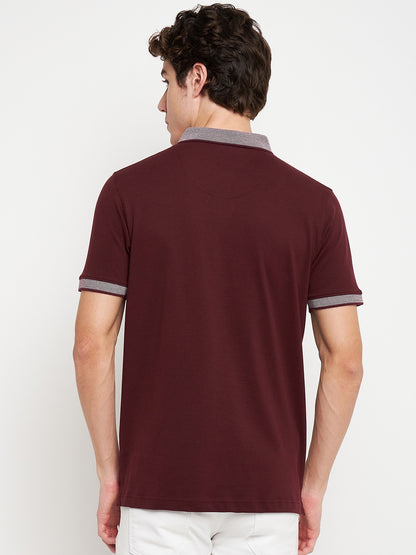 Statement Polo Wine Tee