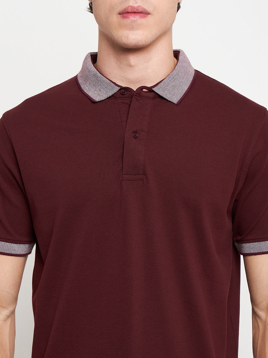 Statement Polo Wine Tee
