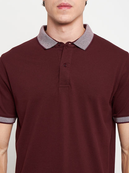 Statement Polo Wine Tee