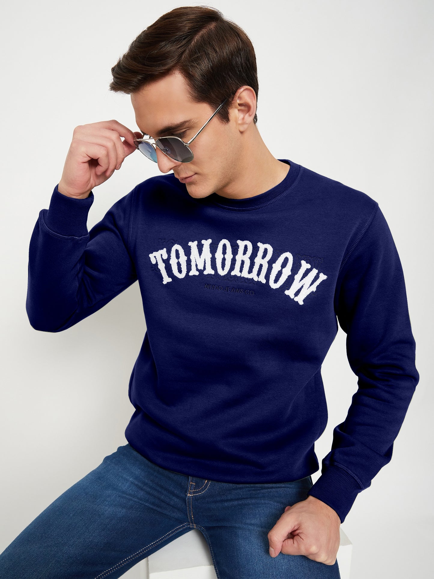Navy Tomorrow Sweatshirt
