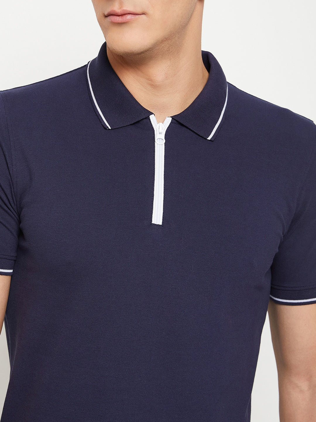 Statement Polo Navy Tee