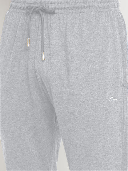 Grey Melange Comfy Track Pants