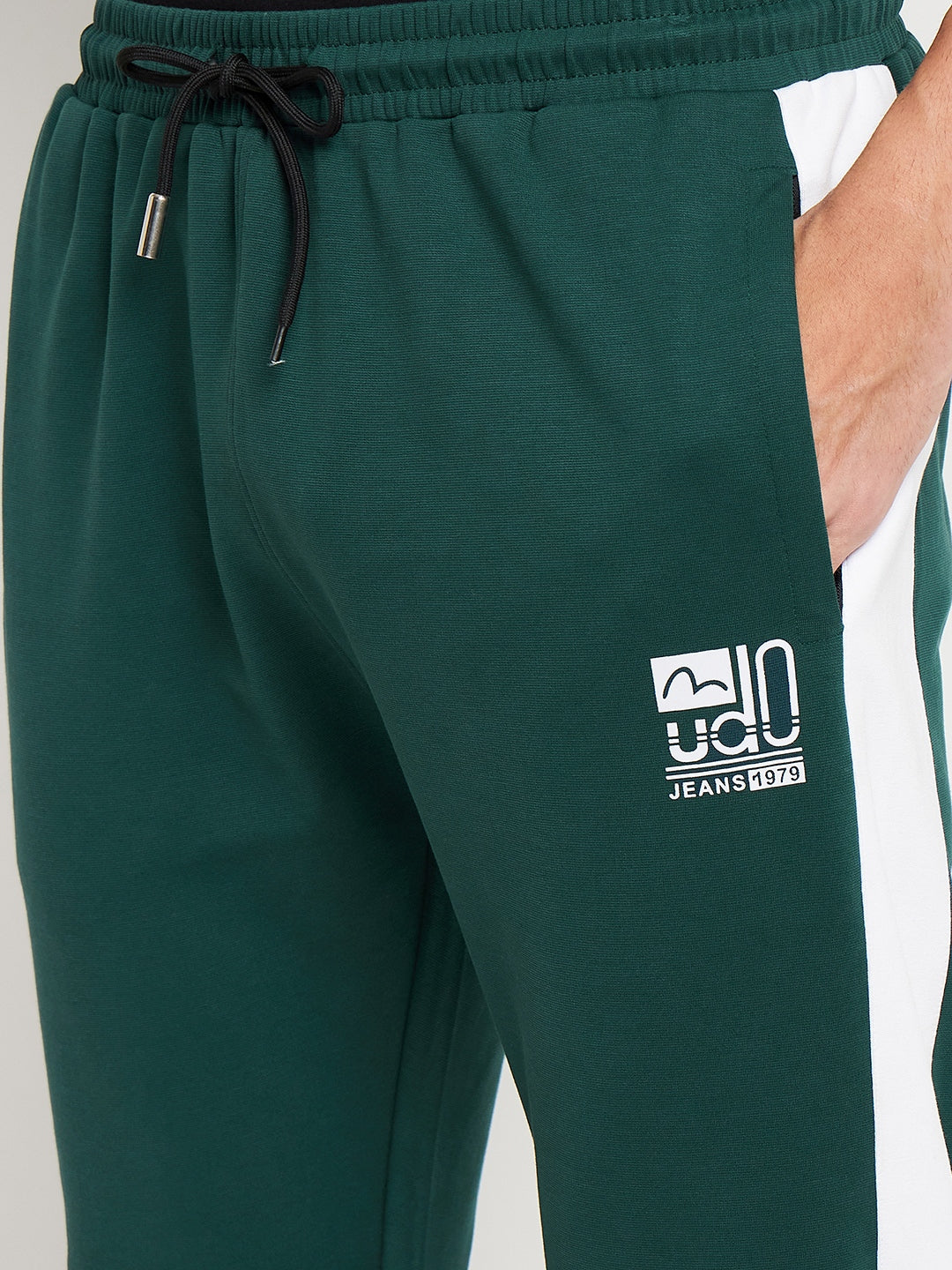 Bottle Green Racer Track Pants