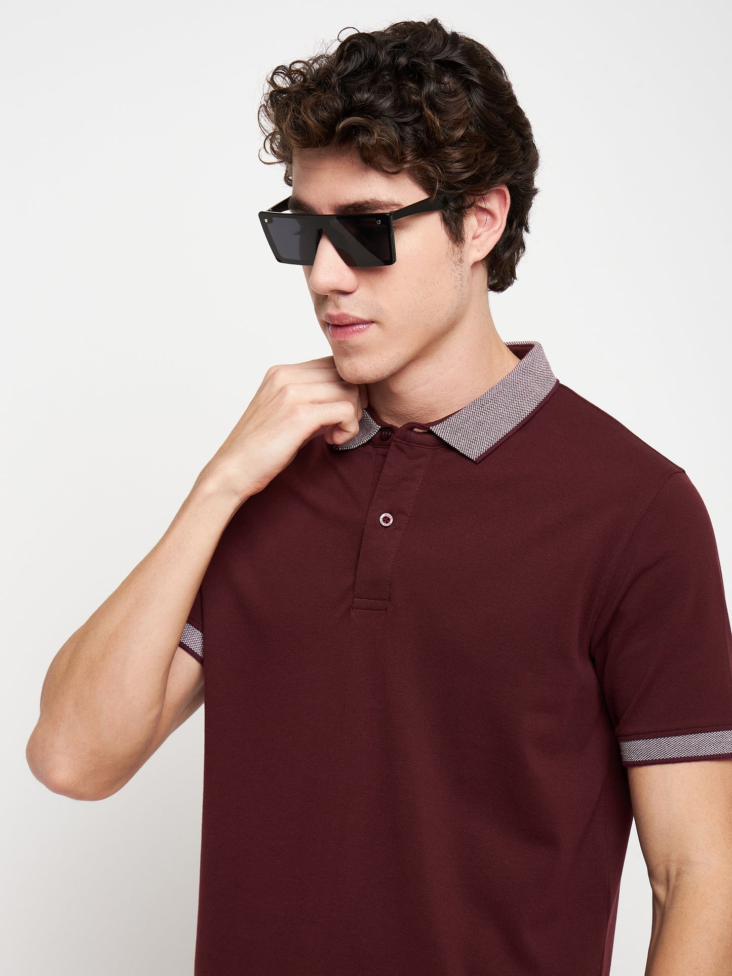 Statement Polo Wine Tee