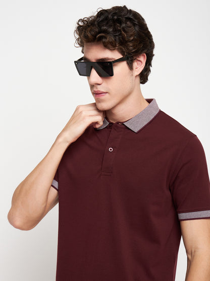 Statement Polo Wine Tee
