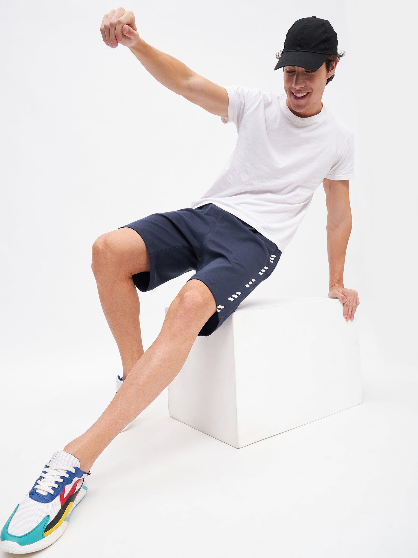 Racer Shorts Electric Navy