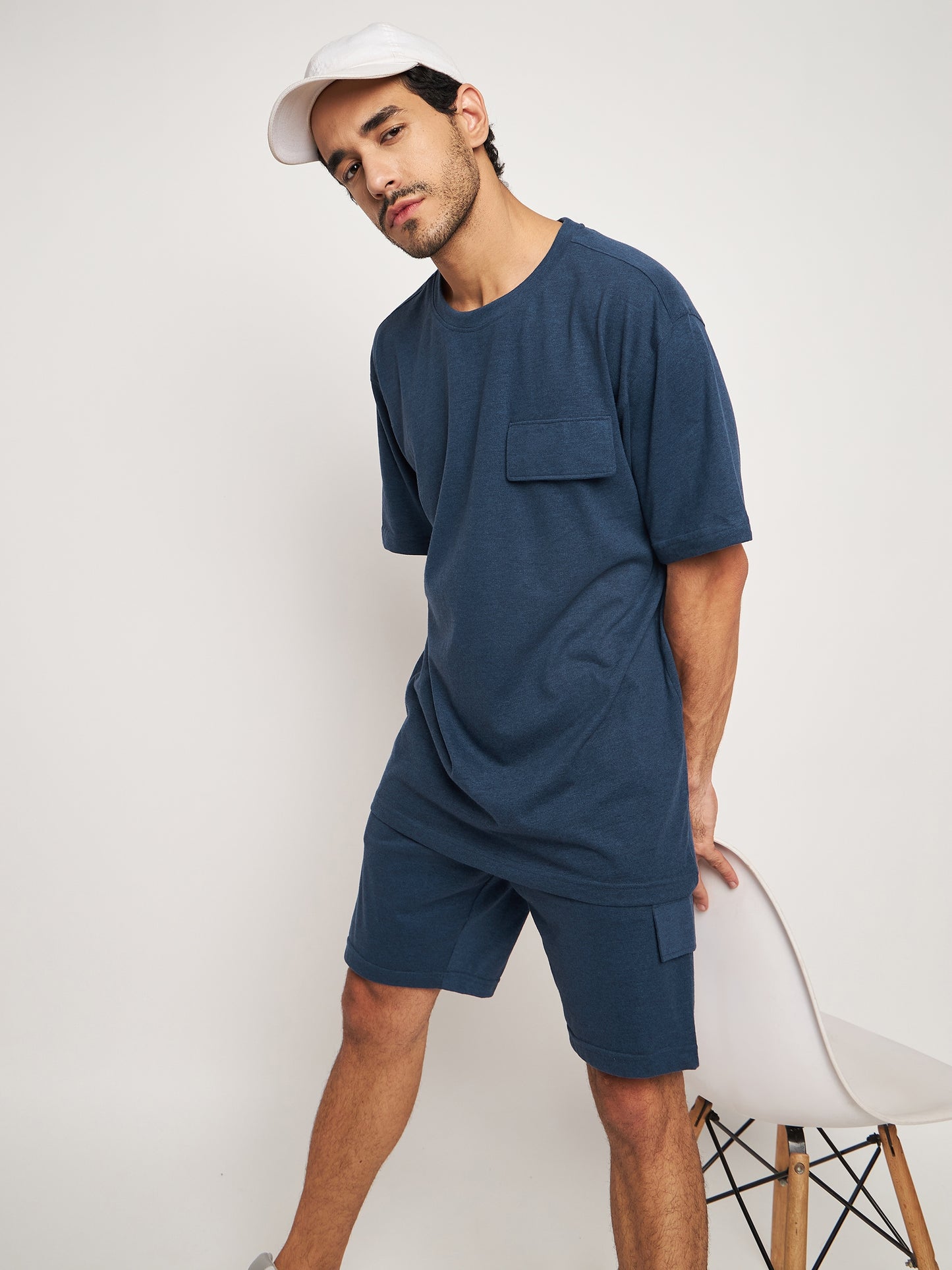 Indigo Cord Set Top